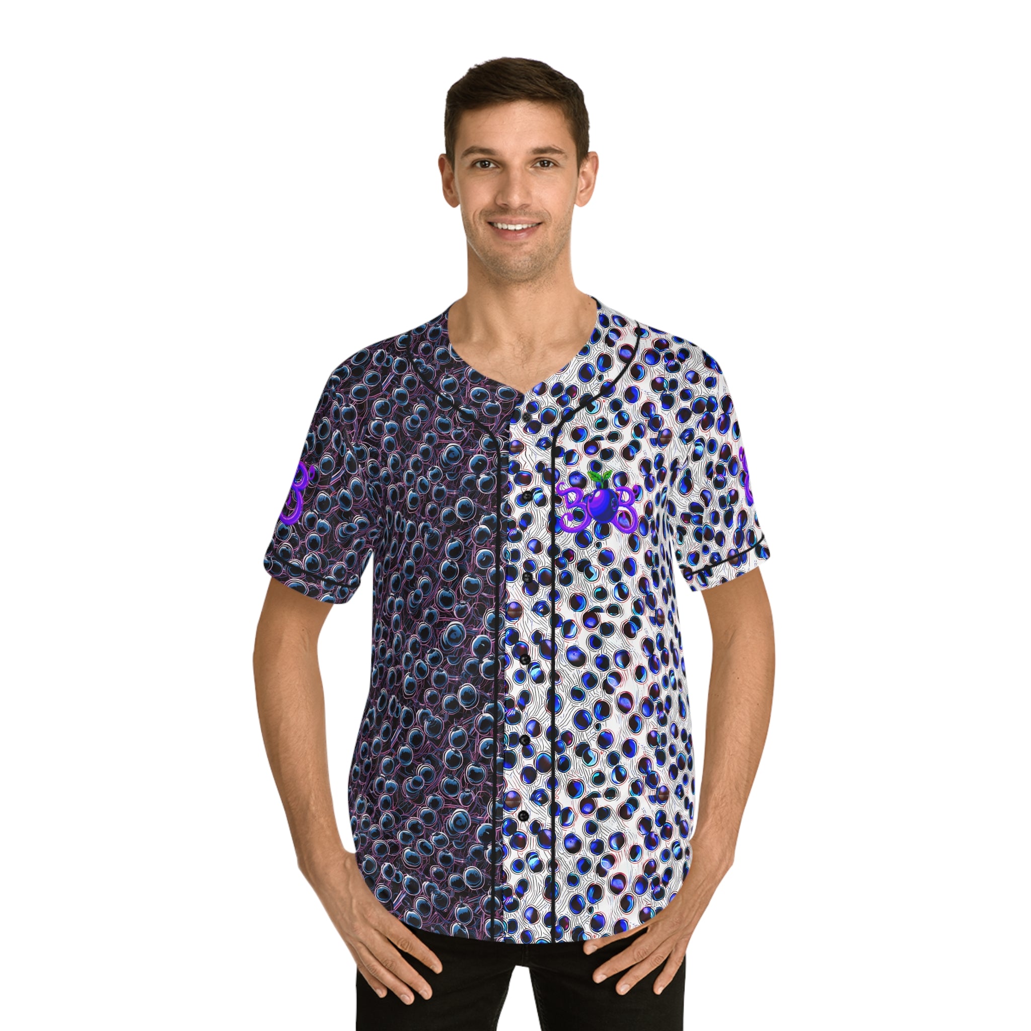 BLueBErry X Dream All Year Men's Baseball Jersey