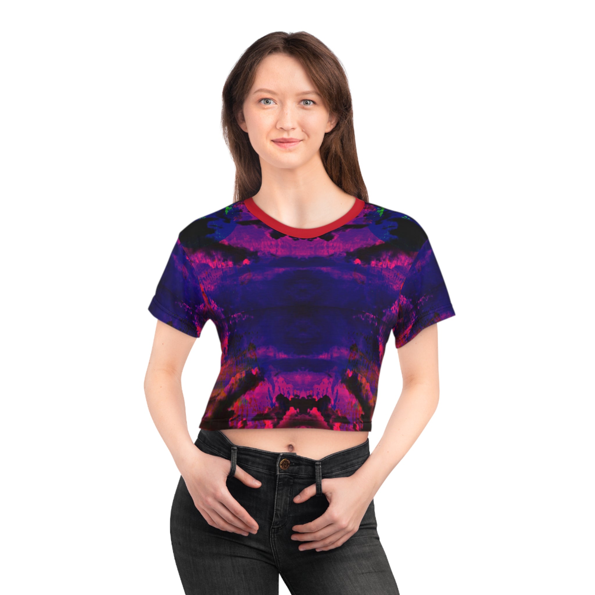 Angel Number 111 Crop Tee
